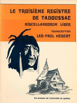 cover image of Le troisième registre de Tadoussac